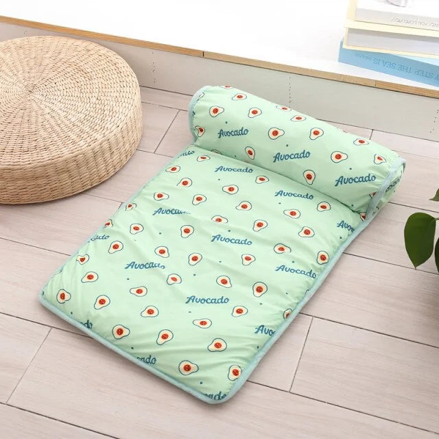 Pet Ice Silk Cooling Nest Pad